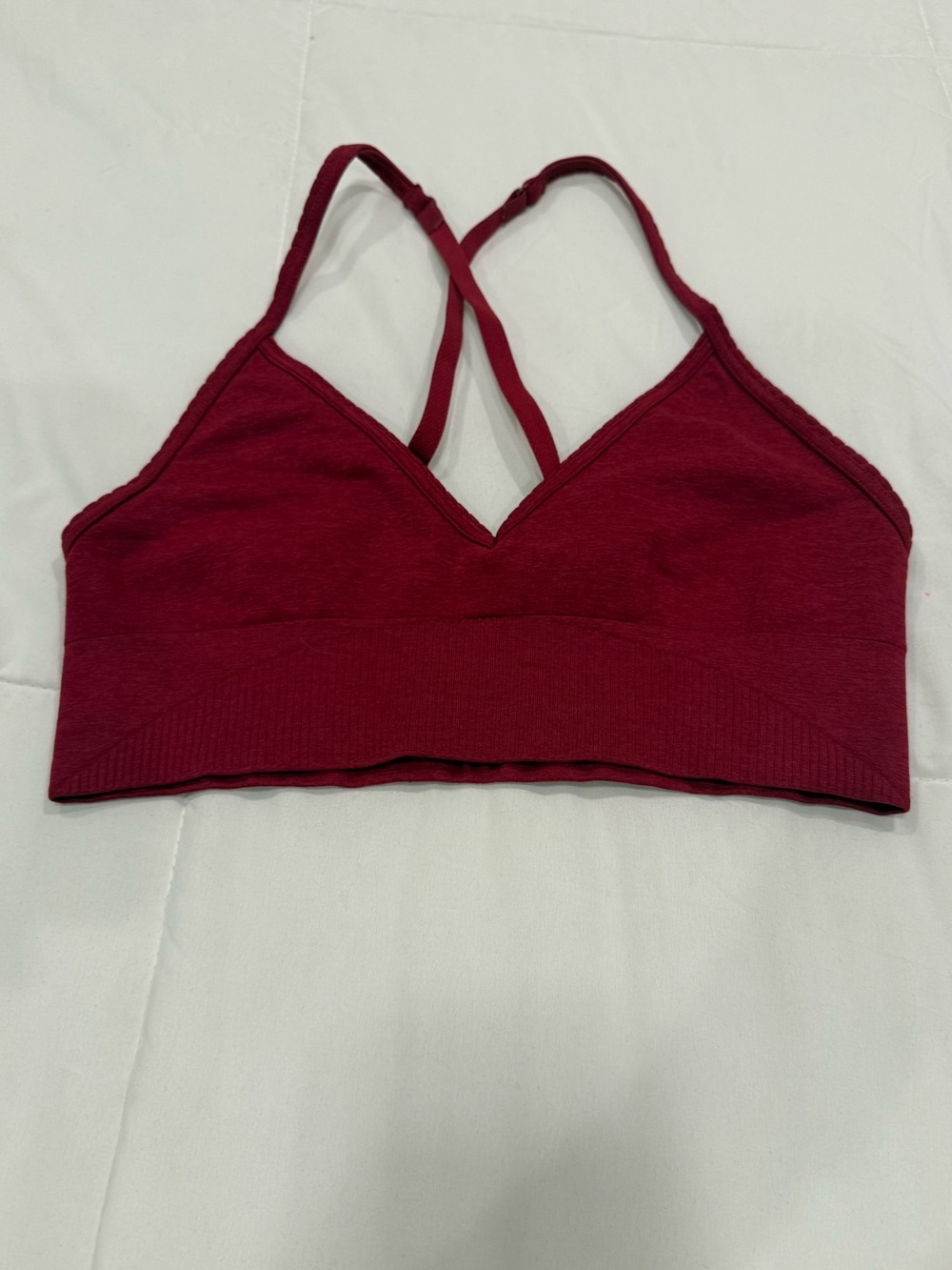 Lululemon Ebb to Street Bra - Burgundy / Maroon - Size 4 (See Measurements)